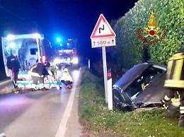 Monselice: incidente su via Pozzonovo, ferito il conducente dell'auto