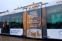 Padova: Il tram cambia "veste" per la raccolta fondi dell'Hospice Pediatrico