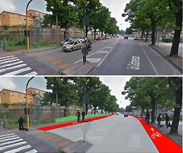 Padova: Bicipolitana, la nuova pista ciclabile in via Gattamelata