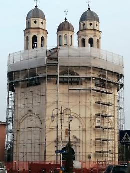 Este, cantiere alla Chiesa della Salute avanti tutta