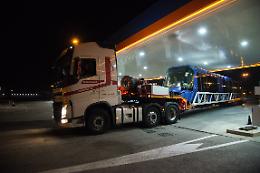 Arrivato nella notte il nuovo tram per la linea SIR3 Stazione-Voltabarozzo