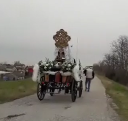 Taglio di Po, la processione della "Madonna del vaiolo"