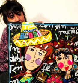 “Lavoro sulle emozioni dei colori”, il debutto della street artist Carolì