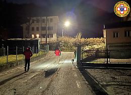 In corso la ricerca della signora scomparsa a Recoaro Terme