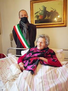 Cavarzere, i festeggiamenti per i 100 anni di Maria