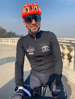 Vicenza su Sky sport con Martini e Pasqualin in bici sui Colli Berici tra verde, Palladio e piatti