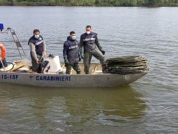 Delta del Po, controlli antibracconaggio ittico: sequestrati diversi attrezzi illegali