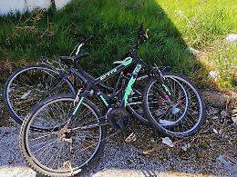Recuperate alle Cattane 4 bici rubate: sono dai vigili di Vicenza [FOTO]