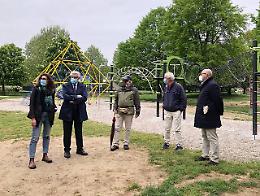 Padova: Inaugurata oggi la nuova area gioco al Parco Iris