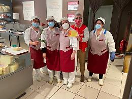 "Pane e Rose" alle commesse al lavoro il 1° maggio anche a Vicenza