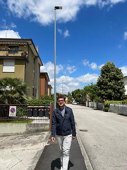 Padova, nuova illuminazione a led in Via Pontevigodarzere