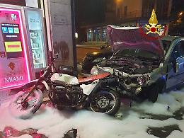 Padova, incidente stradale tra una moto e due auto: deceduto il centauro
