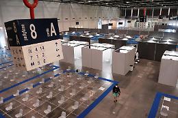 Padova, vaccino: inaugurato il nuovo Padiglione 8 in Fiera