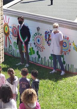 Zero Branco, inaugurati i nuovi murales della scuola dell'infanzia