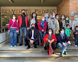Padova, inaugurato questa mattina il primo Piedibus all’Arcella