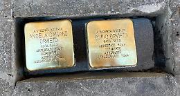 Pietre d'inciampo a Vicenza: ricordano i coniugi Orvieto deportati ad Auschwitz