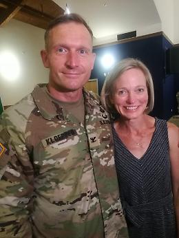 Vicenza, il col. Kloepper al comando dei parà Usa della 173esima brigata: è tornato a casa