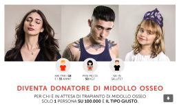 Il Veneto alla ricerca di donatori di midollo per salvare 4 vite umane