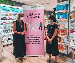 Padova: "il ciclo non è un lusso", Lloyds Farmacia  toglie l'IVA dagli assorbenti