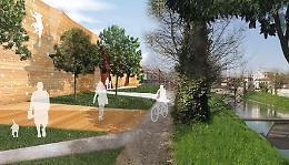 Vicenza, mille posti auto nel nuovo Park Fogazzaro ma anche un'oasi di verde e acqua