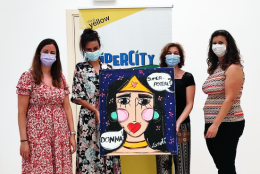Padova, Ipercity dona alcune opere d'arte all'associazione Fantalica
