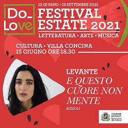 Dolo, al via I Do_Love Festival letterario: stasera ospiterà Levante