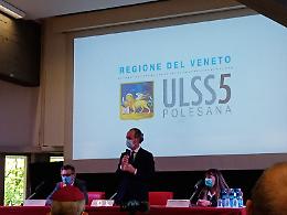 Rovigo, Zaia in visita all'ospedale Santa Maria della Misericordia