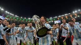 L'Argentina batte il Brasile 1-0 e vince la "Copa America"