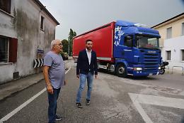 Mardimago, Aretusini: "Pericolo Tir ad alta velocità nella frazione"
