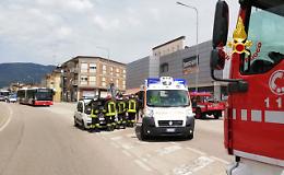 Panda contro bus di Svt a Valdagno: automobilista ferita e due contusi