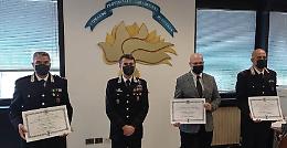 Vicenza, a tre carabinieri la medaglia mauriziana di lungo comando