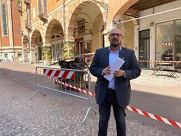 Vicenza, resina al posto del porfido nelle vie del centro: ma solo per qualche mese