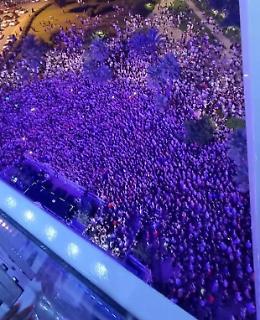 Olbia, maxi assembramento al concerto di Salmo: lo scontro con Fedez