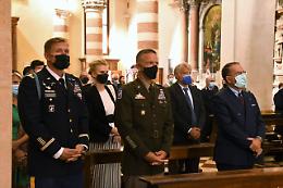 Vicenza, la ricorrenza di San Michele ricordata dalla Polizia e dai parà americani