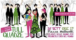 Anche a Vicenza le Donne per la Cura: sit in sabato 25/9 ore 17 in piazza Matteotti