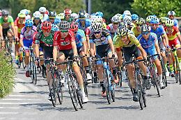 Il Giro del Veneto in bicicletta passa domani per Vicenza, da corso Palladio a Monte Berico