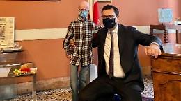 Vicenza, Sammy Basso ricevuto dal sindaco: hanno parlato di iniziative benefiche da realizzare