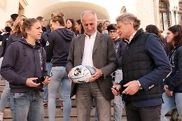 Padova, Valsugana Rugby femminile ricevuta da Bonavina