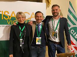 Vicenza, Giovanni Battista Comiati nuovo Segr. Gen. Fisascat Cisl Vicenza