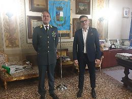 Rovigo, il sindaco ha ricevuto il nuovo comandante provinciale della GdF