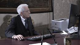 Al via l'anagrafe digitale, Mattarella scarica il primo certificato.