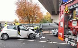 Thiene, incidente tra due auto sulla Valdastico e lo svincolo della Pedemontana: due feriti