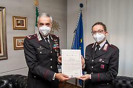 Padova, encomio solenne al carabiniere Pigliapoco