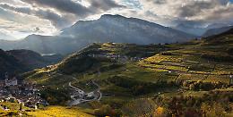 Val di Cembra, paesaggi di vigneti eroici