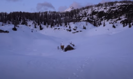 Enego, due giovani sfiniti dall'escursione nella neve soccorsi con l'elicottero al bivacco Campi Lussi