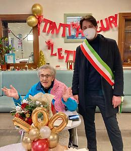 Borgoricco, festa per i 100 anni di Letizia Costa