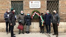 Vicenza, una corona d'alloro per ricordare gli antifascisti vicentini portati a Mauthausen