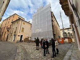 Vicenza, al via i lavori per il restauro della facciata di San Faustino