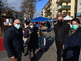 Vicenza, successo dei mercatini di Santa Bertilla: settanta gazebo allestiti lungo via Legione Antonini