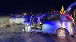 Sovizzo, incidente stradale tra due auto nella notte: tre persone sono rimaste ferite